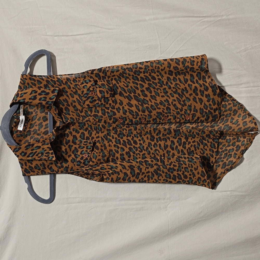 Blu Pepper Button Down Blouse - image 1